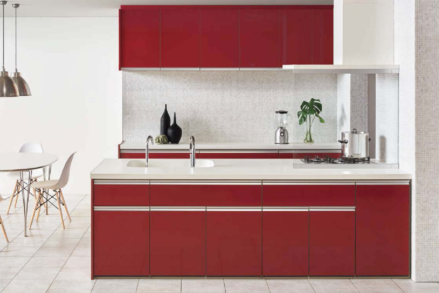 シエラs の人気色は 最新のリクシル赤色キッチンとは キッチンリフォームマニア