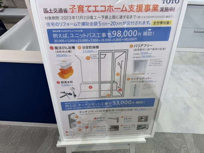 最新の補助金にも対応している！